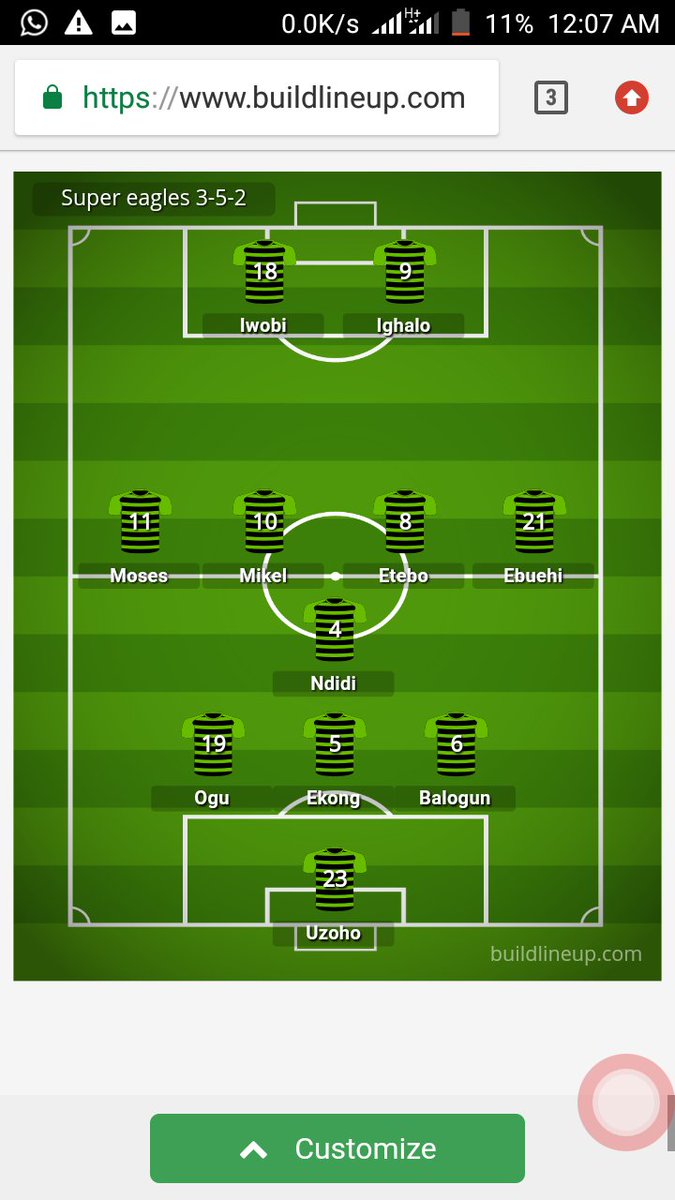 e_fola's tweet photo. From the #Super Eagles pre World Cup friendlies watched (#argnga to #ngacze ), this is the formation I can deduce best suits the super eagles team. #worldcup https://t.co/ogskvMI9AG