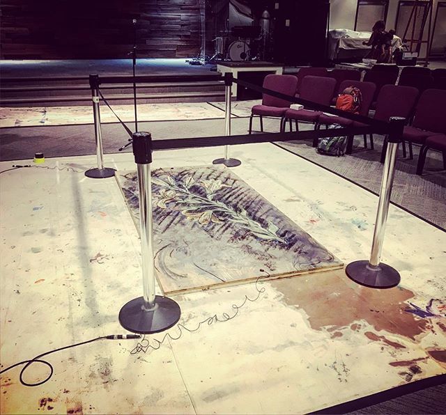 andrewjnemr's tweet photo. Day ?? Performing and Speaking tonight at @cometoreflect in #Boise — special four day visual art collaboration with @alittlemandolin_fineart too!! This is just the start!#artsconference #faithandart #reflectconference #lilies #6weektour https://t.co/AtiEBWkcng https://t.co/GK9Z8Z4p6o