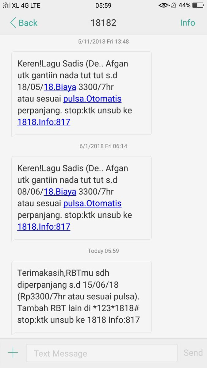 edwinllumix's tweet photo. @myXLCare kembalikan pulsa saya!!!  Saya tidak pernah daftar RBT dan saya tdk punya kewajiban untuk liatin sms dari XL satu2. https://t.co/K7okwfw72P
