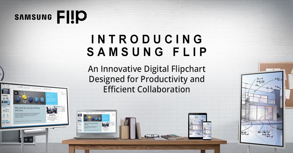 Samsung Digital Flip Chart