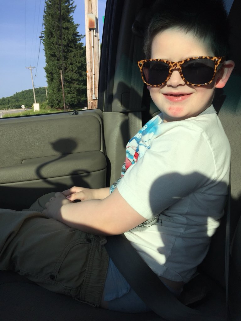 theOriginalOWL's tweet photo. He doesn’t quite understand how to draw a person with arms and legs ... but he knew the day he reached 80 lbs and was able to start riding in the front seat of the car 🤣 #parentsofautism https://t.co/DR15idjno5