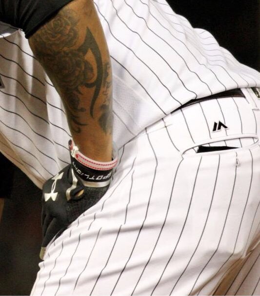 What’s the message behind the Believe band? “Believe in miracles”.     
Baseball is the road to God. 
#believe #strita #miracles