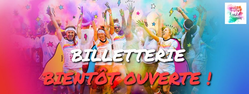 ColorMyTignes's tweet image. [Projet scolaire - Compétition inter-école #LaDigitaleAltitude]
🚨🎉 Billetterie prochainement ouverte ! 
🌈 Pour ne pas manquer l’actualité de l’événement le plus coloré de l’année, ça se passe par ici : bit.ly/2JpFjcg @Alti365
#ColorMyTignes #Tignes #Téléthon