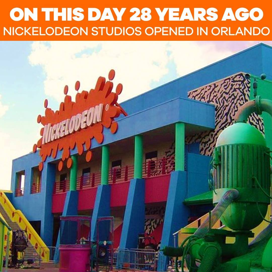 DailyNickNews's tweet photo. #OnThisDay | #Nickelodeon Studios Florida Opens At Universal Studios In Orlando, Florida! - https://t.co/HhPS5mF4S5 #NickelodeonStudios #NickStudios #UniversalOrlando #UniversalStudios #UniversalFlorida #TBT #ThrowbackThursday #Orlando #Florida #NickSplat https://t.co/M8OouQq5c8