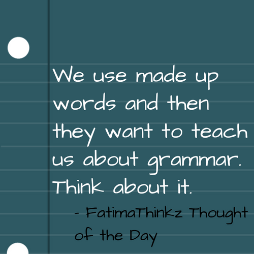 FatimaThinkz's tweet photo. Thoughts? #zteam #fatimaz #4WordStoryOfMyLife #ThursdayThoughts #podcast #pod #podcasts #deep #real #true #truth #english #school #class #language #grammar #word #words #learn #learning #cool #interesting #follow #me #eyes #think #life #love #Like #rt #ThoughtOfTheDay #thoughts https://t.co/SxxCriqluj