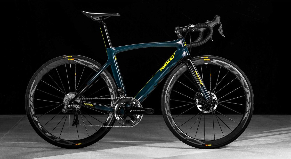 CompCyclist's tweet photo. "Built to cover ground with uncompromised efficiency and speed, @Ridley_Bikes' Noah SL Disc has been designed in the unrepentant pursuit of aerodynamic efficiency." #ccbikeoftheweek #NoahSLDisc #Ridley
https://t.co/y2CGyPZDep https://t.co/iCdMRABg3H