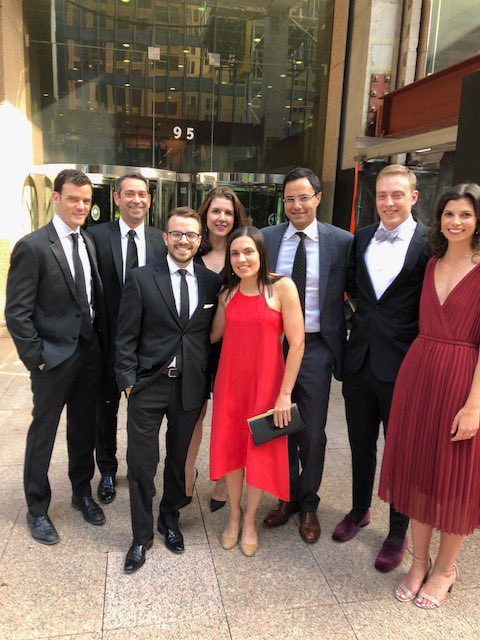 JordanGoldblatt's tweet photo. Couldn’t be luckier than to practice with such a group of amazing and talented advocates. #lawprom @Advocates_Soc #etd2018 https://t.co/9Bwdkhm9Er