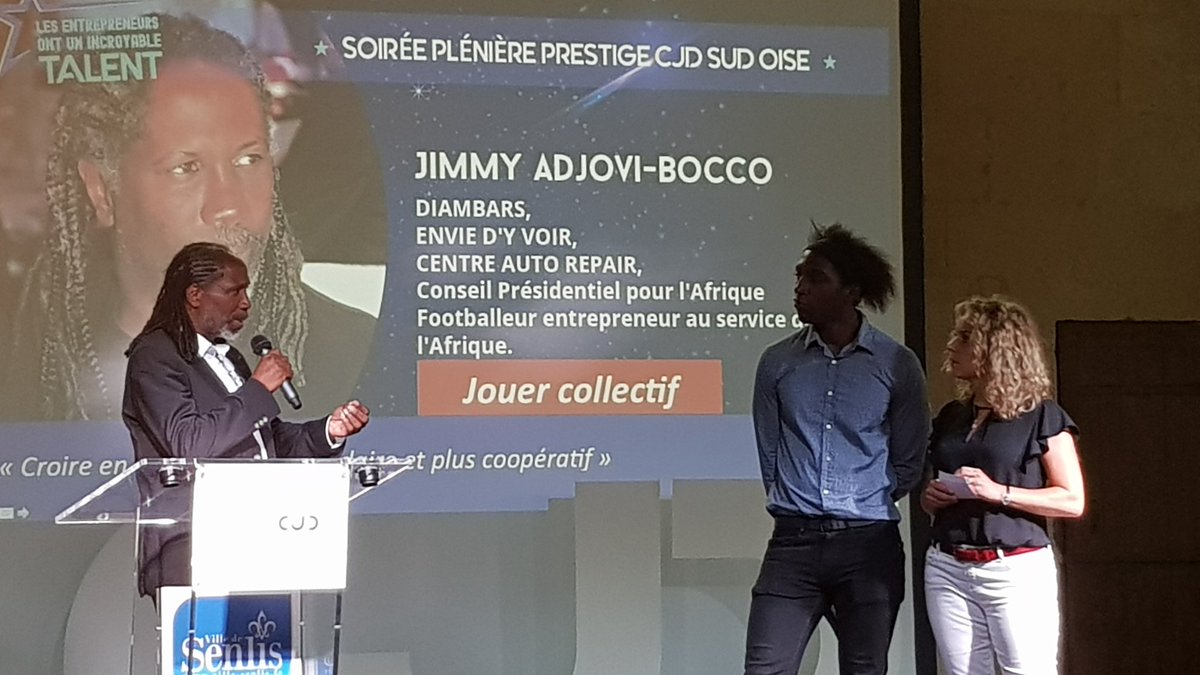 "Dire ce qu'on fait et faire ce qu'on dit"
LE conseil d'un entrepreneur du coeur <a href="/jimmyadjovi/">adjovi-boco</a> devant le public de la plénière prestige de la section <a href="/CJDSudOise/">CJD section Sud-Oise</a> à #senlis pour être crédible auprès des investisseurs et autres soutiens quand on mène un projet social et solidaire ;)