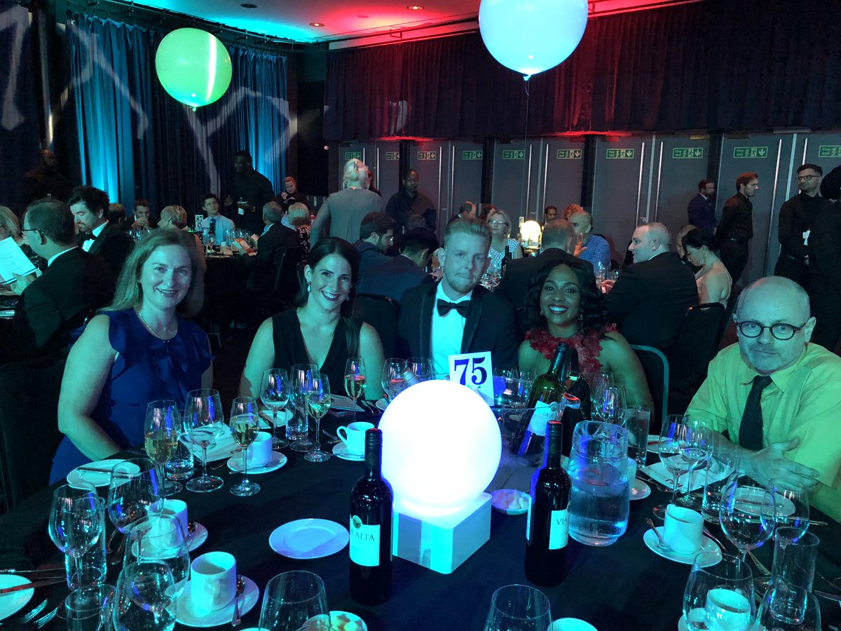 Our lovely team are looking suitably glam at the national #hsjvalue awards and include our Executive Medical Director, Prof. Catherine Kinane <a href="/CatherineKinane/">Catherine Kinane</a>. Good luck to everyone and well done on this important achievement.