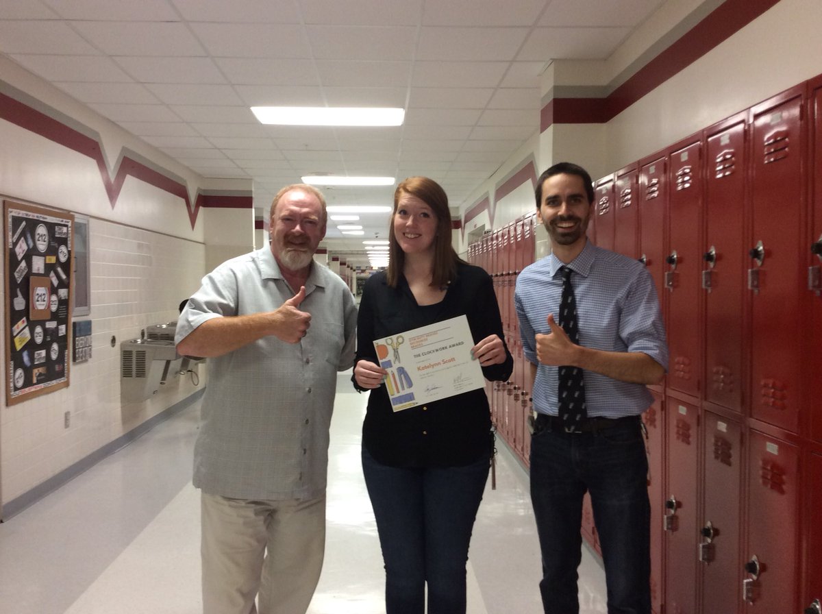 RiggLEAD's tweet photo. Gym Duty Braves Recognize Braves: Clockwork Award winners! #pb8update https://t.co/YLAlyhpods