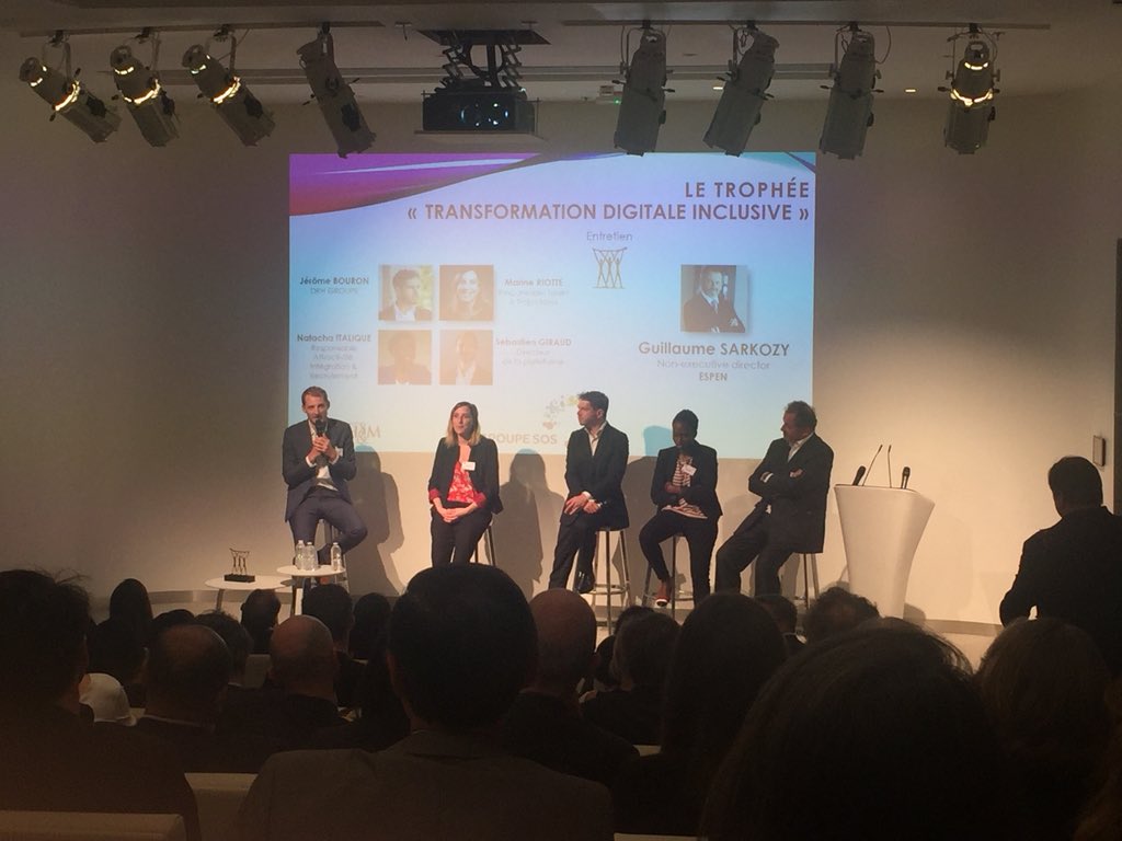 Bonanza_FR's tweet photo. Bravo à @GroupeSOS pour le trophée « transformation digitale inclusive » et les actions mises en place pour améliorer le processus de recrutement pour vos candidats ! #TERHD #RH @GroupeRHM @gsarkozy https://t.co/Asgmzqxlix
