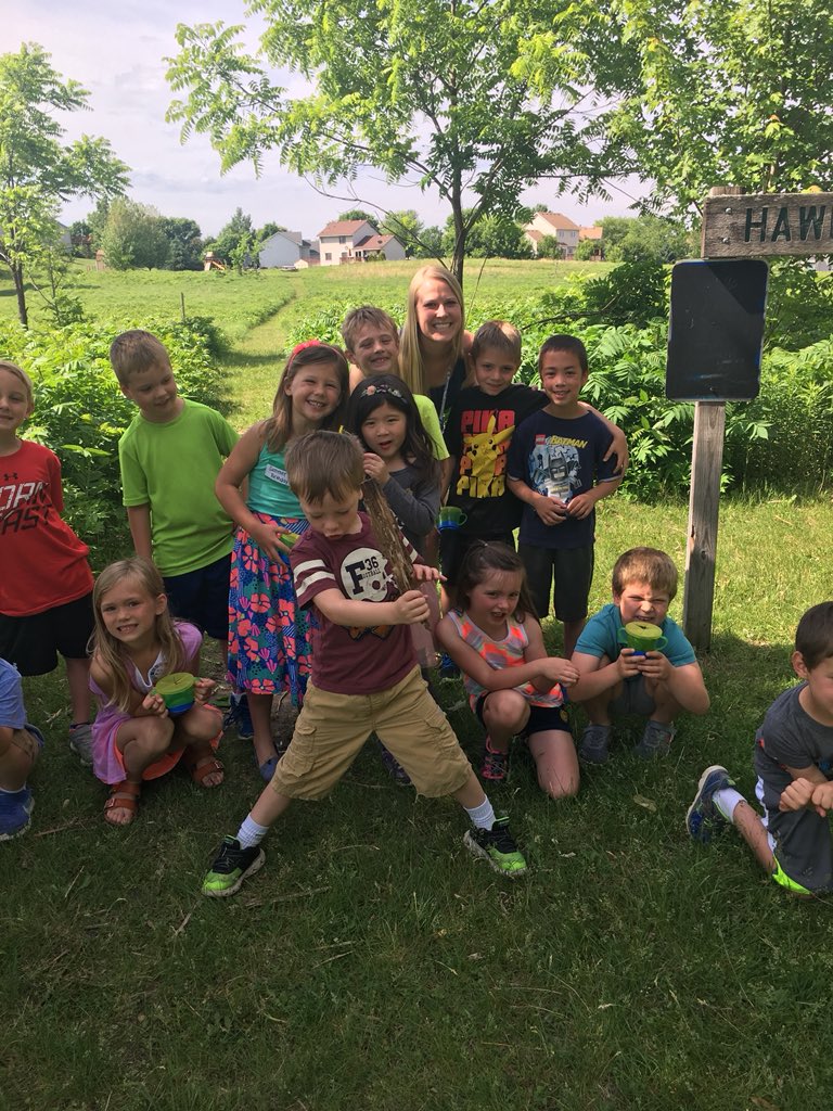 AndeeWebb's tweet photo. Spent our last morning doing what we do best- exploring with friends!! I hope these kinders never lose their love for exploring and learning! https://t.co/JYmc9BLWI9