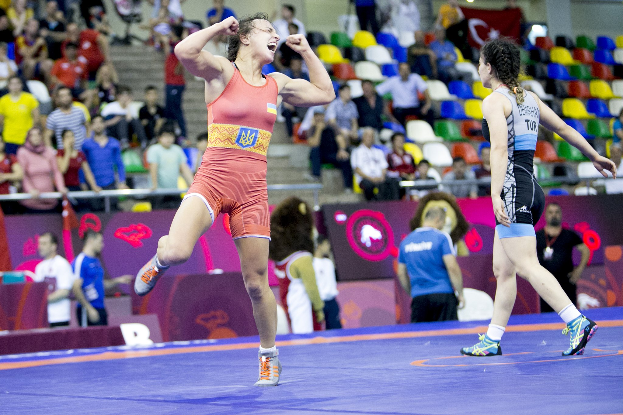United World Wrestling on Twitter: "Ukraine's Livach Upends Defending