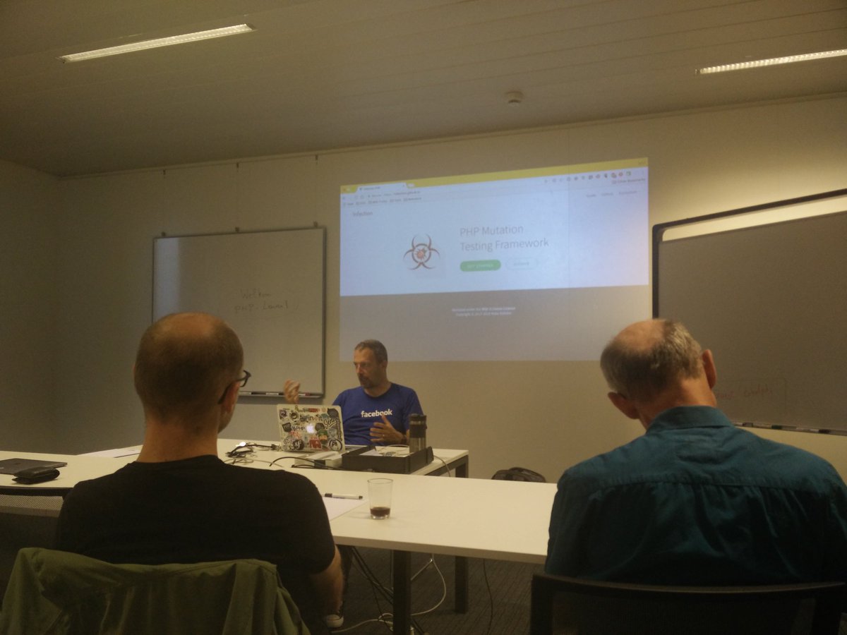 PHP Leuven tweet media