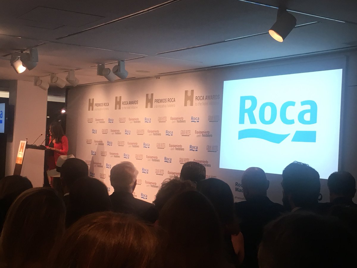 ClaraIglesiasRV's tweet photo. Comienzan los #PremiosRoca en los que 63 hoteles y cadenas hoteleras optan a un total de 15 premios entregados por la @revistgranhotel en el @RocaMADGallery #Madrid #premios #turismo https://t.co/rQijsb6yyk