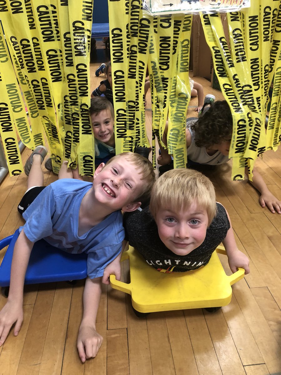 Coach_Counihan's tweet photo. Learning the rules of the road and strengthening our muscles during Gym City! @WOSnews #WOS_PE https://t.co/lLF14x0hJD