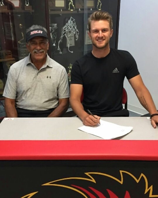 msjcathletics's tweet photo. Congrats to MSJC mens golfer Kieran Blundell who signed an NCAA Division I scholarship on Wednesday to Longwood University. #msjceagleproud https://t.co/YavePHYD2z