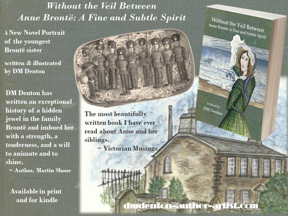 #PatrickBronte died June 7, 1861. Charlotte said their father should have been a soldier ... Anne was glad any inclination he had to enlist only resulted in his commanding the best wooden soldiers to entertain his children. #BronteSisters #histfic booklaunch.io/dmdenton/witho…
