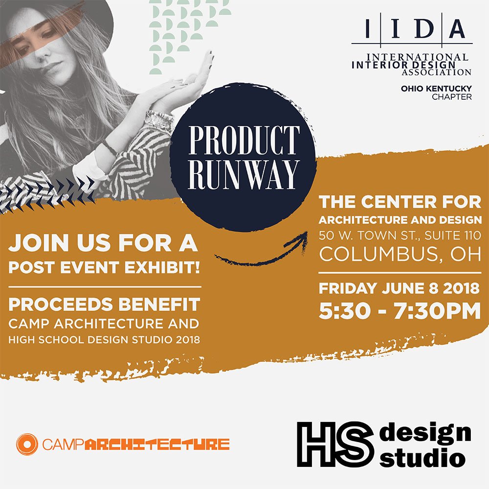 If you're going to @CbusArtsFest, stop by <a href="/centercbus/">Columbus CFAD</a> and take a closer look at all the amazing outfits from <a href="/IIDAOHKY/">IIDA Ohio Kentucky</a> Product Runway. Opening reception tomorrow from 5:30-7:30 benefiting Camp Architecture.