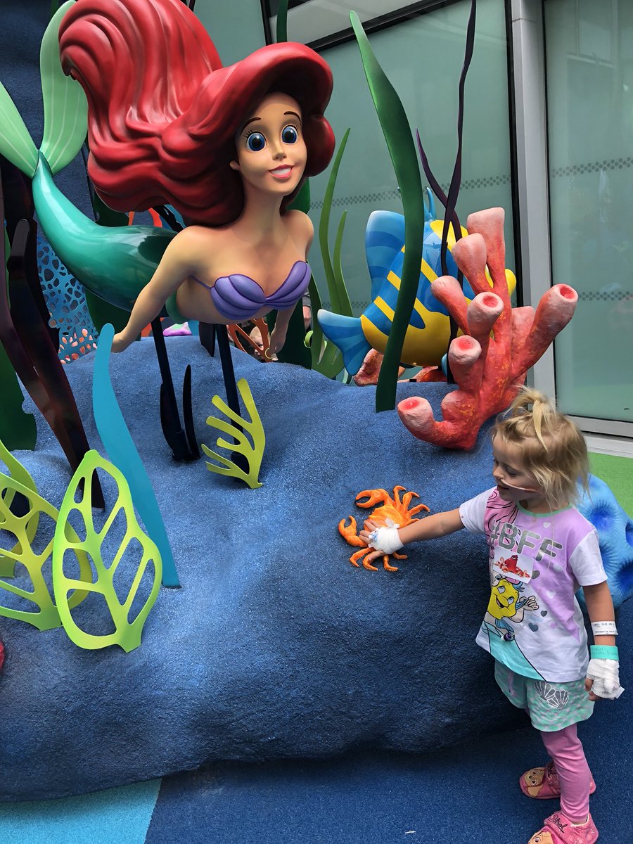 Thank you so much <a href="/GreatOrmondSt/">Great Ormond Street Hospital for Children</a>  for the best treatment and care our daughter has had from the whole team at this wonderful hospital we are so lucky to have you and the <a href="/NHSEngland/">NHS England</a> she even managed a trip to the new #thedisneyreef <a href="/Disney_UK/">Disney UK</a> . Thanks