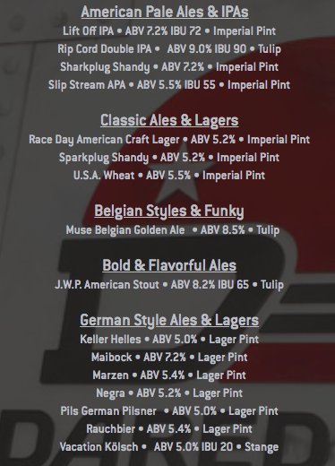 TappedInMenus tweet picture