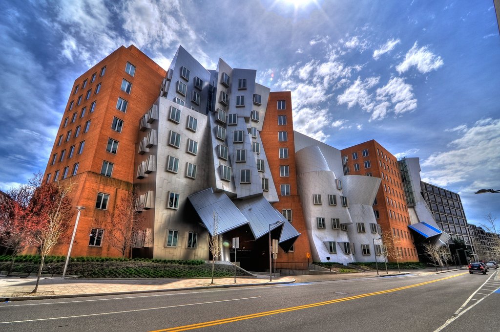 Another bit of real-life scenery that inspired the book. I invented a fictional lab for my main character, Maya, but it would be very close to the Stata Center at MIT, a real building that looks like it's from the future. Or another planet. #chemistrylessons