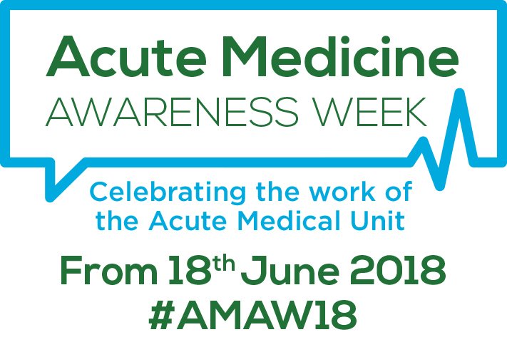 take__AIM's tweet photo. Just over a week before the Acute Medicine Awareness Week. Get your unit registered to receive you packs. 

What ideas have you got to promote acute medicine on your unit and hospital?

#takeAIM #AMAW18 #acutemedicine @acute https://t.co/SffvZA9mwo