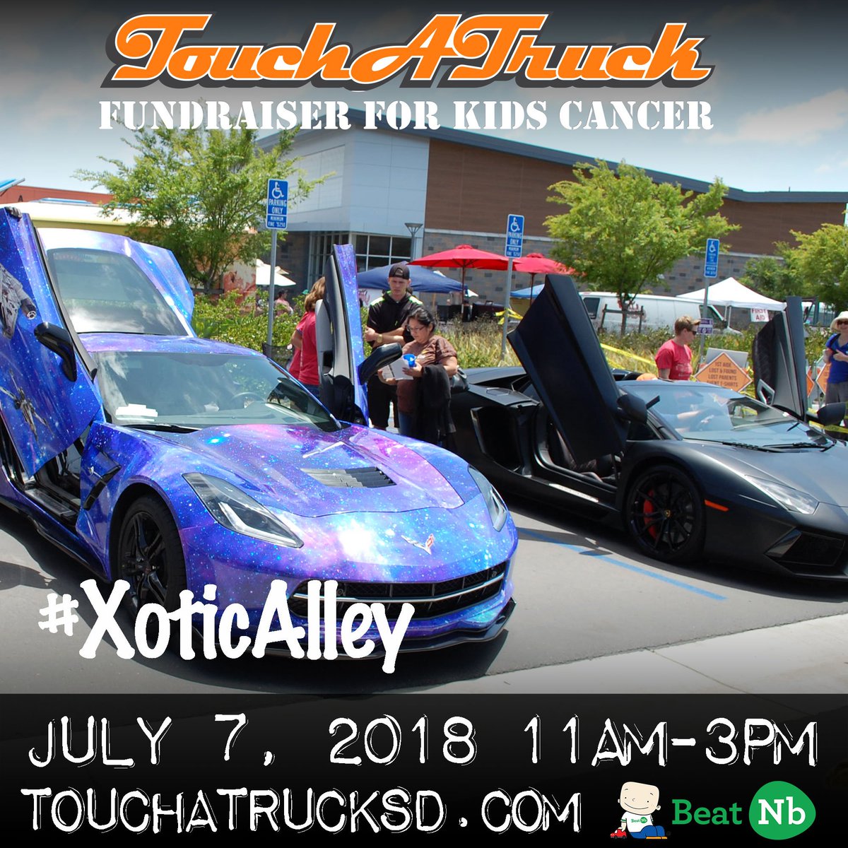 KidsCancerSux's tweet photo. One month until Touch A Truck X! We can't wait to see you, will you be there? Buy your tix now! $15 bucks. https://t.co/o2pY1rrD49
.
100% of your #TouchATruckSD ticket price goes to support #ChildhoodCancer research and clinical trials in San Diego and nationally. https://t.co/VkNoGgE0bj