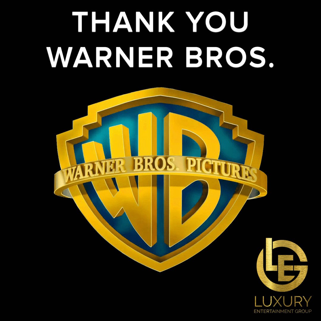A big thank you to one of our amazing clients, Warner Bros. We appreciate your continued trust and support.

#LA #musical #luxurystyle #production #luxury #luxurylife #luxurybrand #music #events #art #entertainment #style #musician #musicians #musicislife #luxurylifestyle