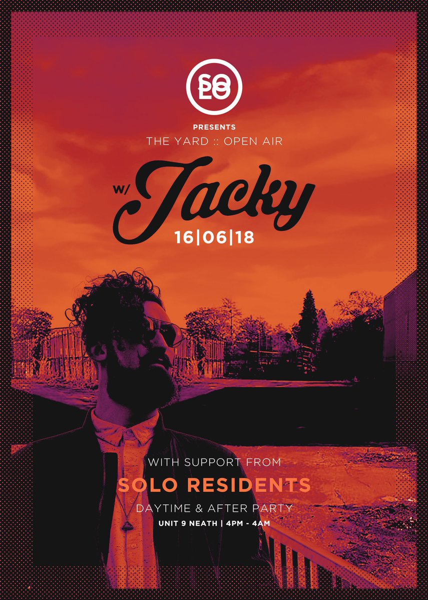 Clublifeapp's tweet photo. what a day this is going to be next saturday with @jacky__music !! #solo @Unit9_ https://t.co/bh4P7lyZ5O