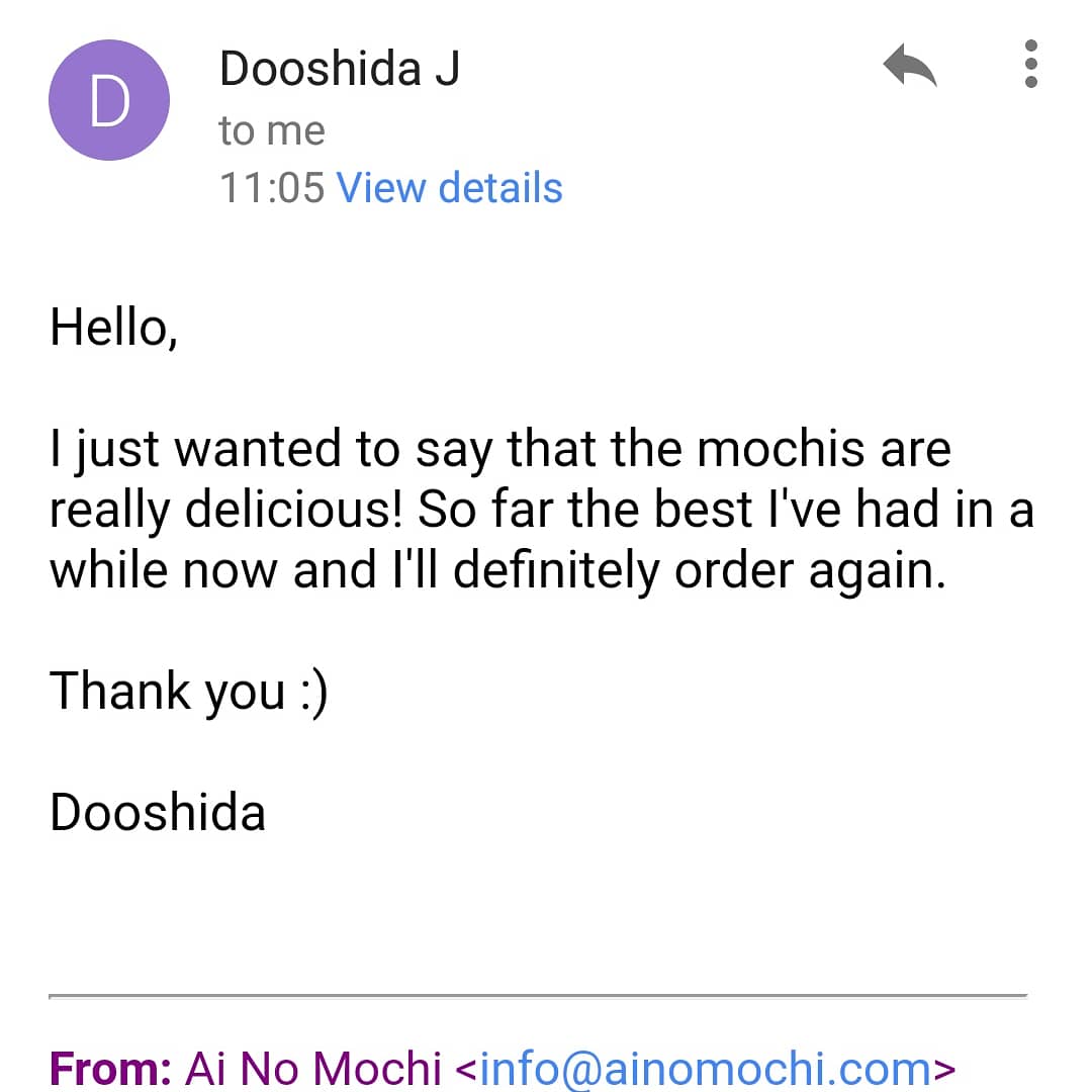 ainomochi's tweet photo. Best part of our hard work is when our customers realise we offer the best Mochi in England 😚 See for yourself 👌 https://t.co/p24f7hxZJN