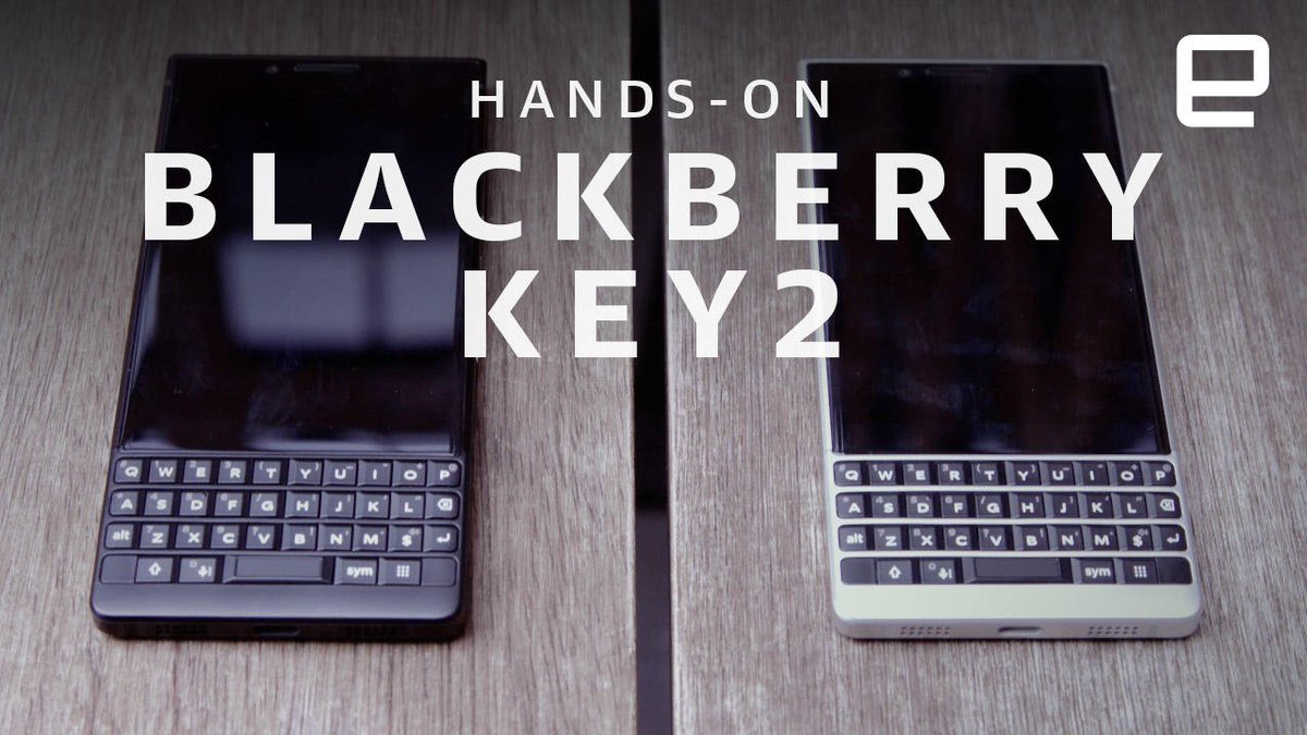 BlackBerry KEY2 hands-on: The best Android-powered BlackBerry to date engt.co/2sCAMNu https://t.co/SbQsbFVSp5