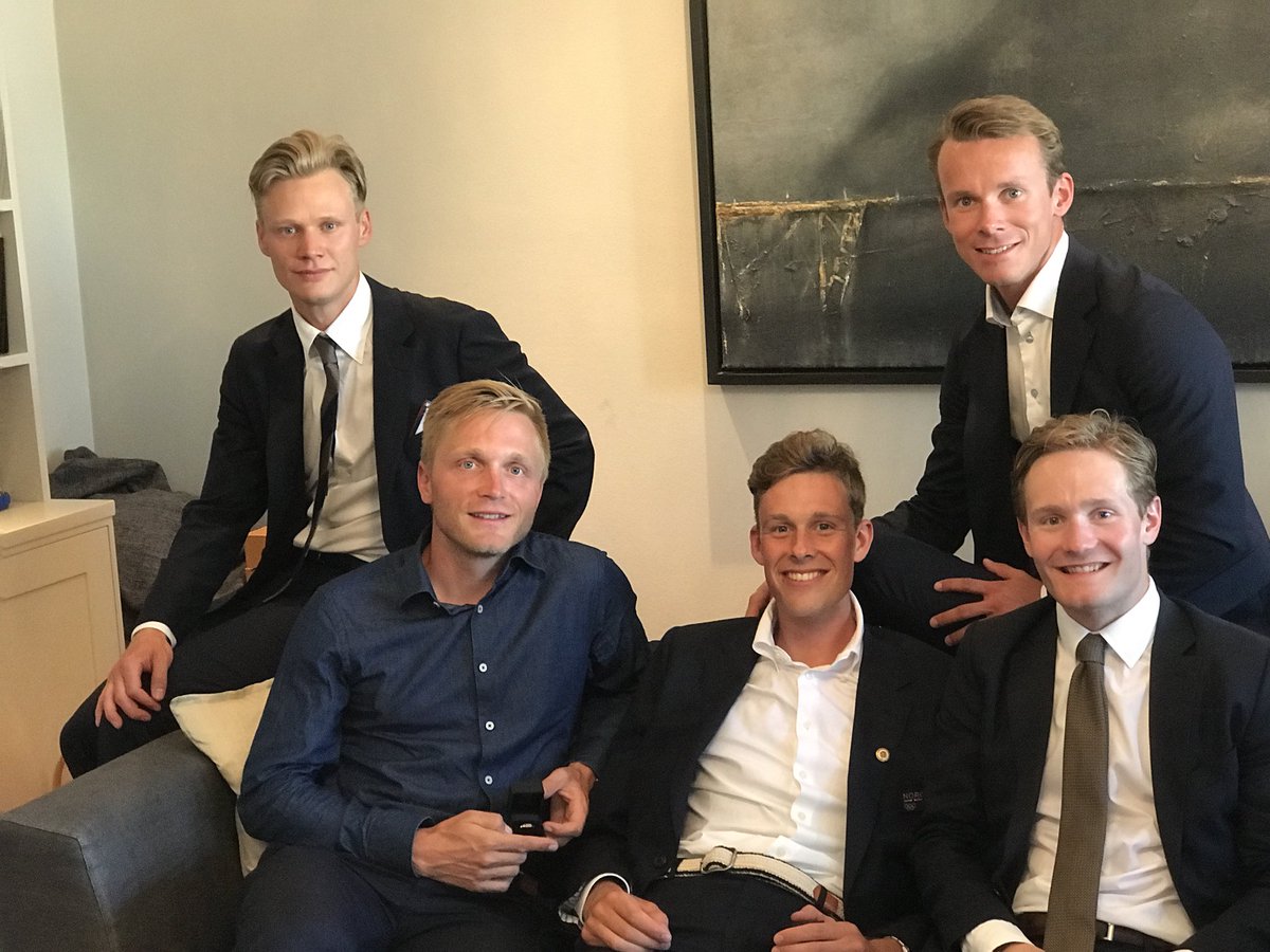 Gullgutta fortjent innlemmet i Gullklubben for OL- vinnere. 
#kjekkegutter