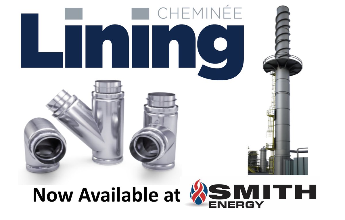 Smith Energy is proud to announce that we are now representing Cheminee Lining in the province of Ontario (excluding Norhern Ontario), effective immediately.