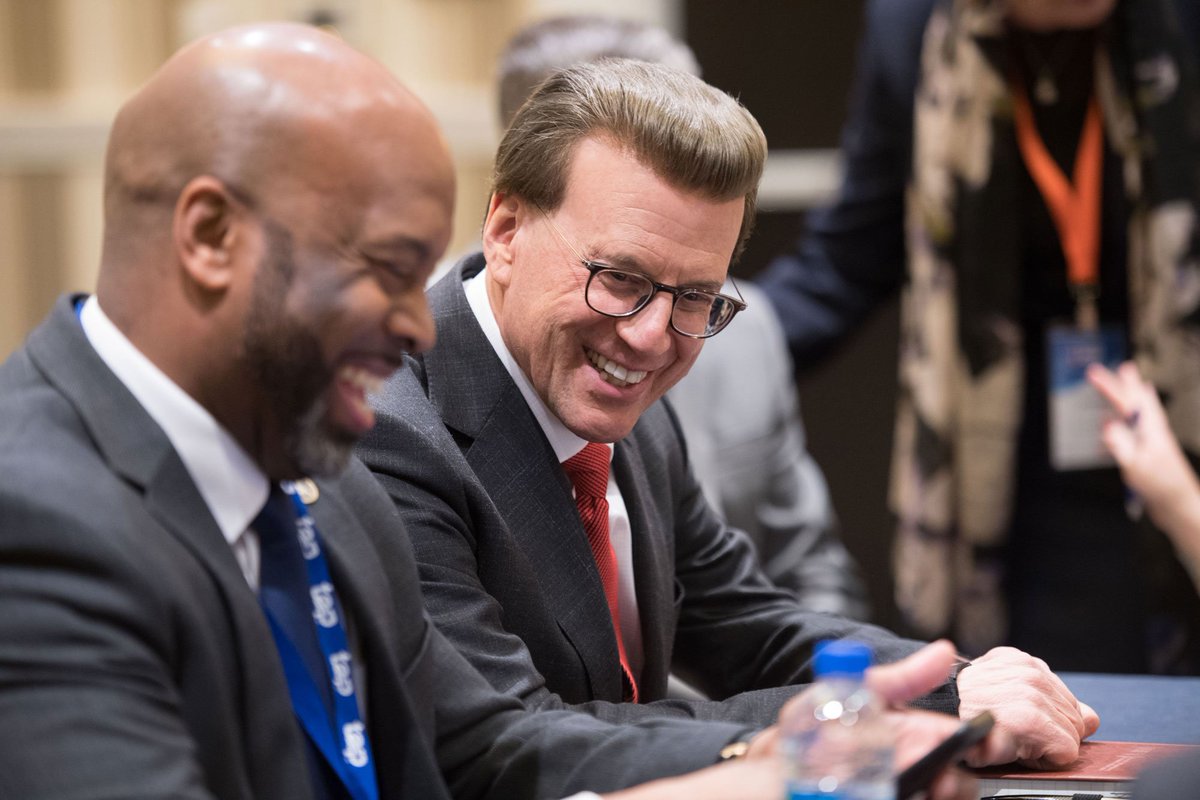 NIETteach's tweet photo. #TeacherLeaders as the Opportunity: “The effective teacher in the classroom is both the starting point and the engine of excellent and meaningful education,” Lowell Milken told more than 1,000 #tapcon18 attendees. Download: https://t.co/9kikD4Qbn2. #ThursdayThoughts #TeachFactor https://t.co/dqHYtDG3V1