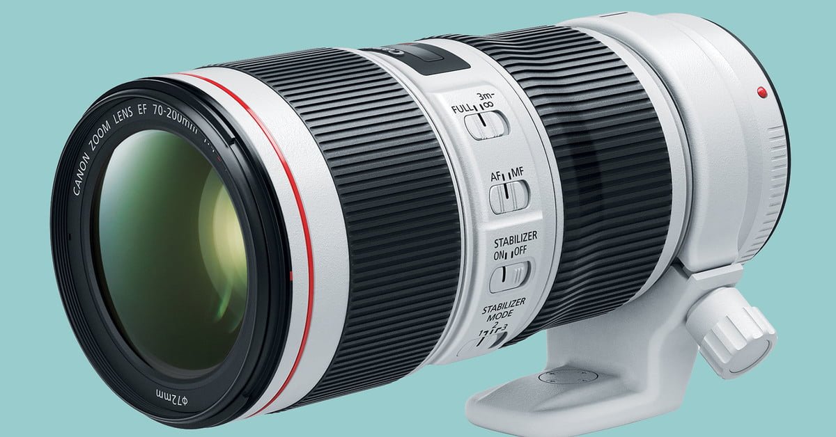 with new #70_200mm f/2.8, adds serious stabilization to f/4: The newest #Ca...