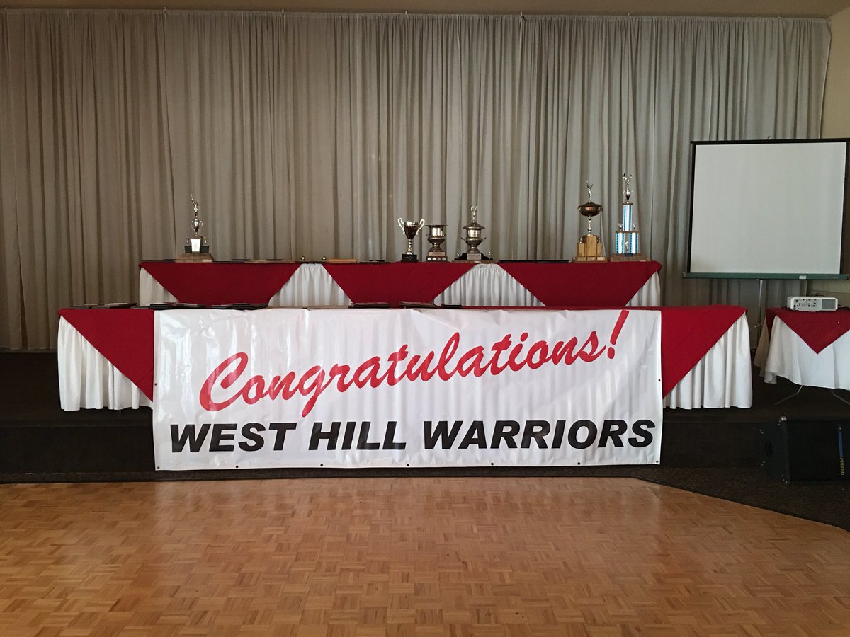 MrsACoughlin's tweet photo. All we need are student athletes and the banquet is good to go!! @WHCIWarriors https://t.co/6xd3THjF1u