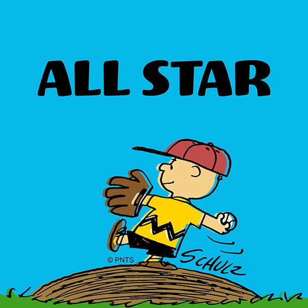 Snoopy's tweet photo. Once an all star, always an all star ⭐️ #tbt https://t.co/QbVz37O3y4