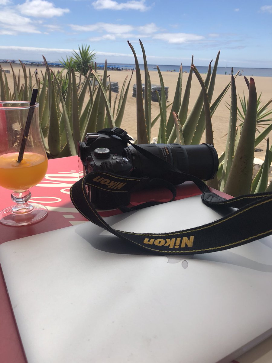 MediaUse's tweet photo. Trying to use Twitter more.... so here’s a pic after a successful shoot in the Canary Islands.. https://t.co/v6HN51yonl