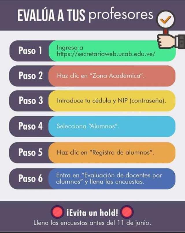 Evita retenciones y expresa tu opinión evaluando a tus profesores en secretaría en línea #TipsEAC