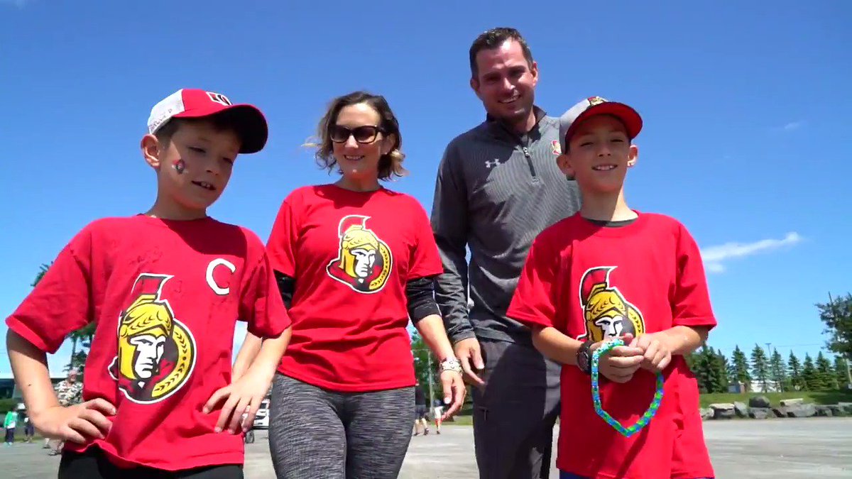 The #Sens had a big presence at the @ASCWalkOttawa around Kanata last weekend in support of #autismawareness. https://t.co/0YBrkv9K3H