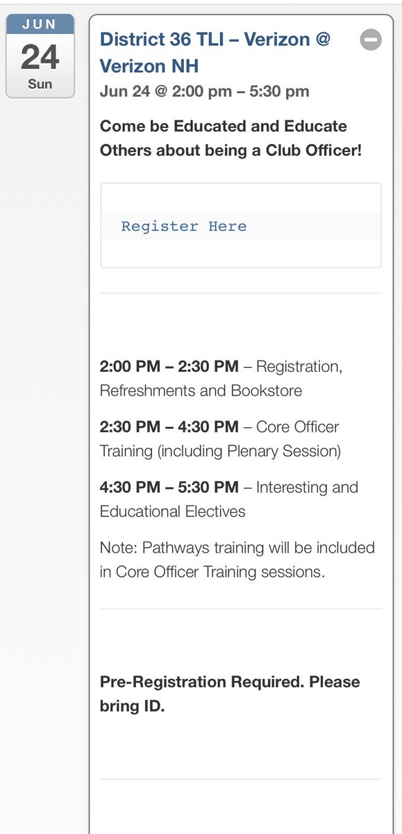 District 36 TLI On June 24 from 2-5:30: 
Register here: district36.org/calendar/