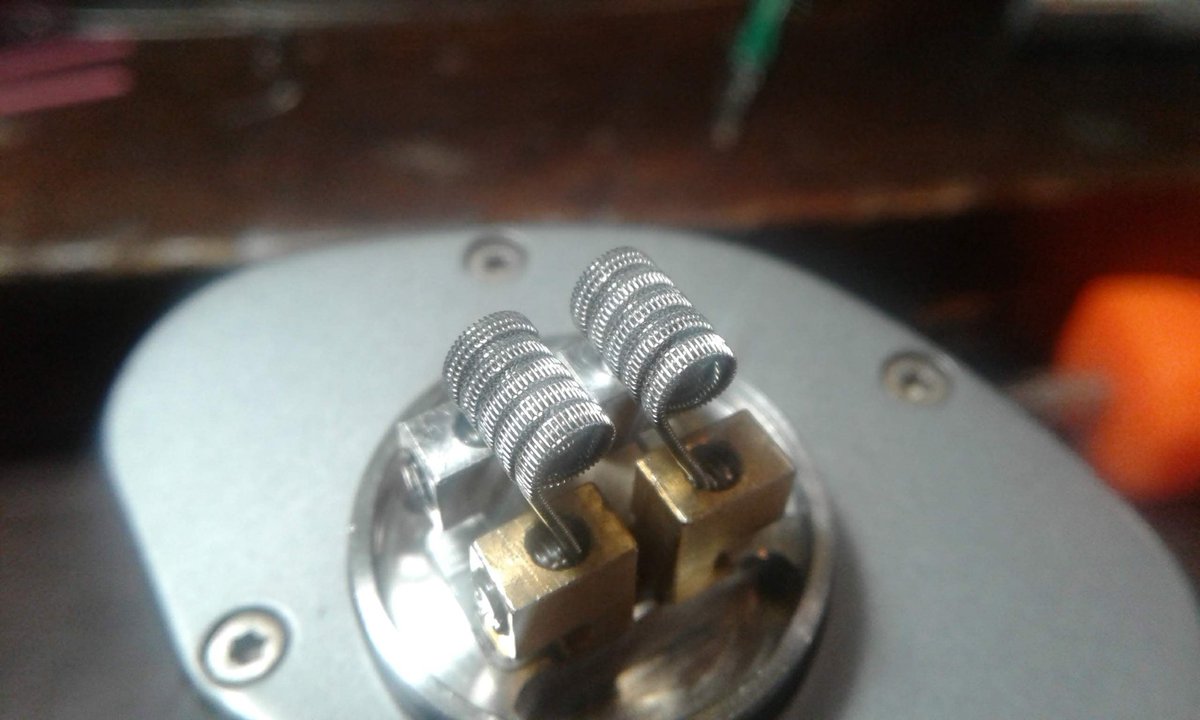 klayton86's tweet photo. Stagg variation (Po Boy) 2x28g (Ni80) 27g (Ni90) and 36g (Ni80)
Big #ShoutOut to #AceVapes , for coming through as always
#coilshot #CoilArt #Vapefam 
#VapeNation https://t.co/igzUT50ayb