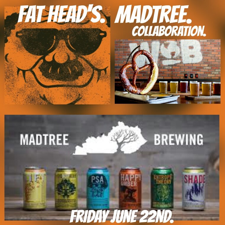 wobeaston's tweet photo. Join us Friday, June 22ns for our @FatHeadsBeer and @MadTreeBrewing Collaboration tap takeover! Beer announced soon. Cheers! π» #drinkbeermadehere #ohiobeer #drinkupcolumbus #asseenincolumbus #lifeincbus #enjoyeaston #expcols #614drinks #WOB #WOBeaston https://t.co/sVrnZbBn3k
