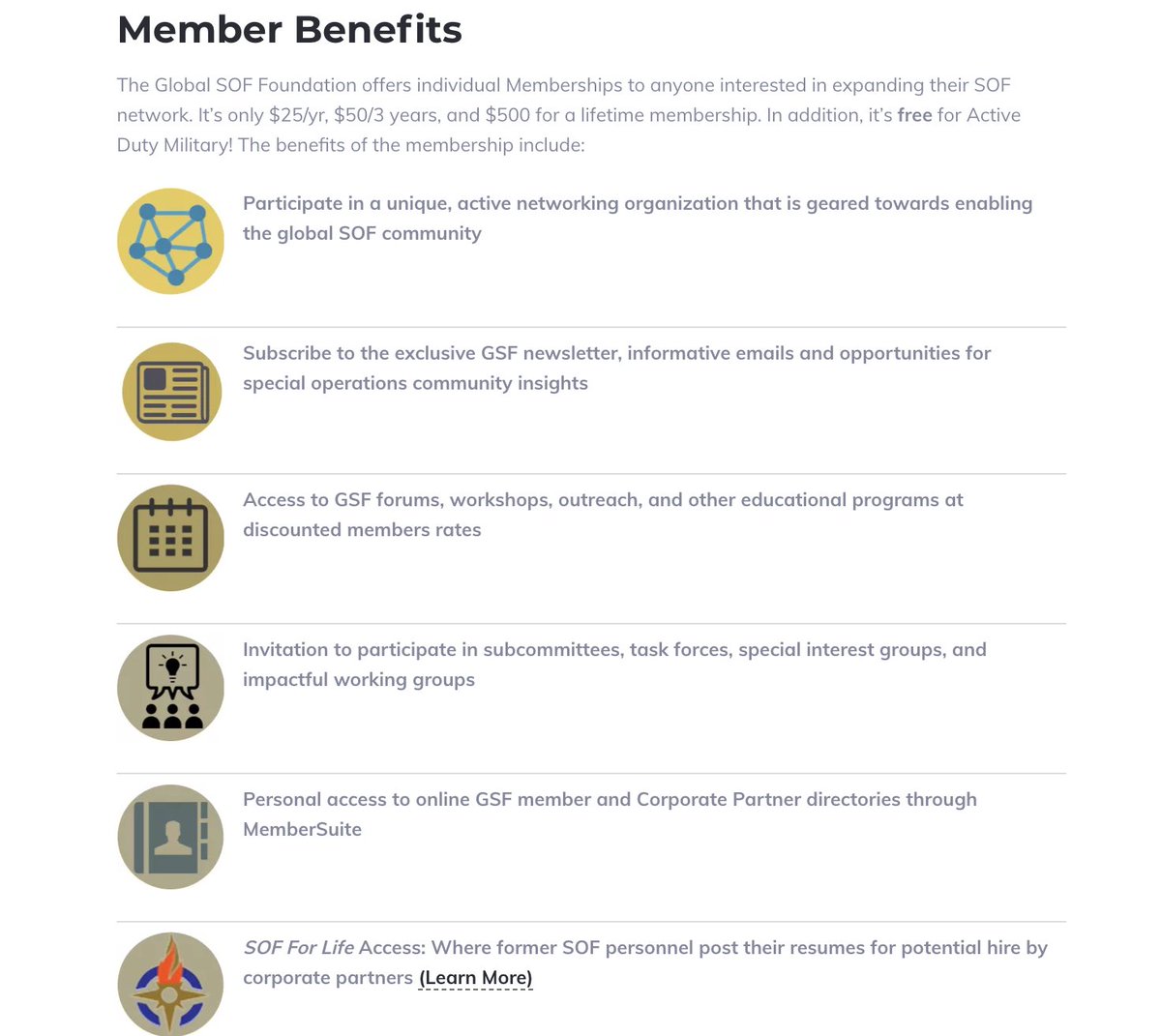 GlobalSOF's tweet photo. Are you a GSF Member? If not, you're missing out on a number of benefits, including discounts, information, event opportunities, and more! Learn more about how you can join our foundation and be part of the revolution! #GSF  https://t.co/94wmfCVZO9 https://t.co/km5qHk3Rx1