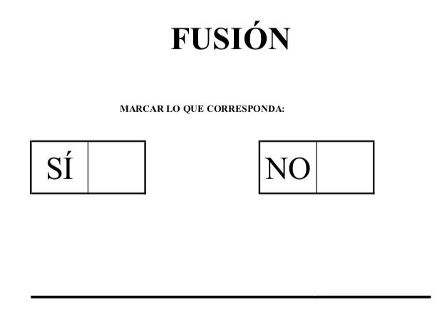 🤝ASAMBLEA POR LA FUSIÓN | Los resultados tras el recuento de votos es el siguiente:

113 votos recibidos

SÍ - 106
NO - 7
NULOS - 0
EN BLANCO - 0
#SeguimosCreciendo
#SumamosTodos