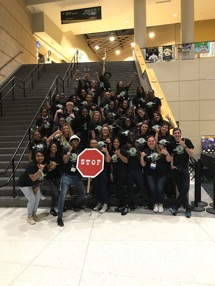 Timmy18OC6's tweet photo. Throwback to SROW and a fantastic weekend spent bonding with my team! #TimsGems #SROW2018 #UNCC2022 #UNCCTransfers https://t.co/szP3g05gZm