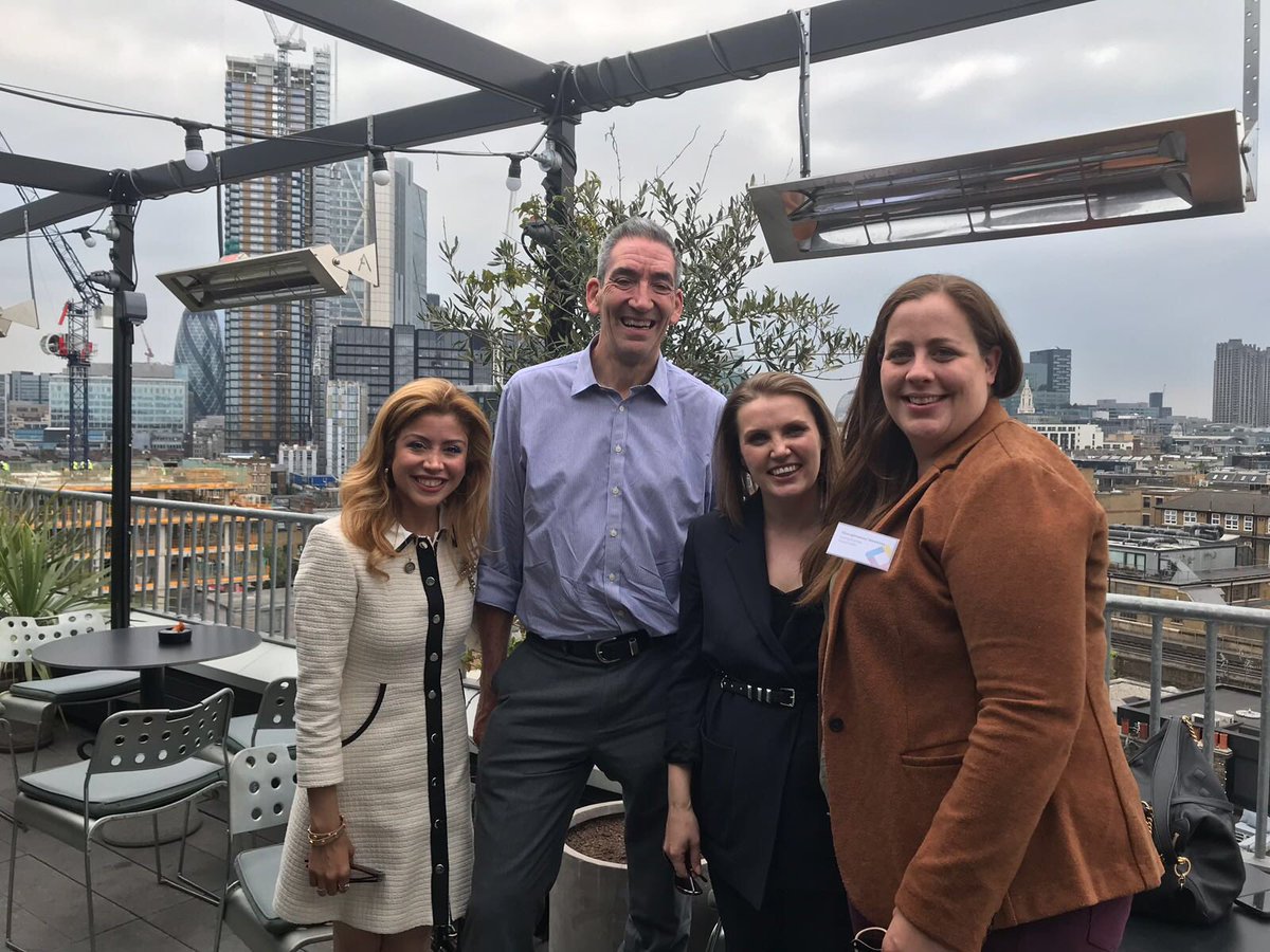 Nirvana_F_Smith's tweet photo. Thanks to #FundApps team Jonny Bradshaw, Andrew Patrick White, Karl Schindler, Arianne Rosmolen for their brilliant London Client Conference! Absolute pleasure to speak on a panel with the lovely Anastasia Dokuchaeva, Shaughnessy Hawkins and the amazing Gavin Stewart! #RegTech https://t.co/eahrTCFPKB