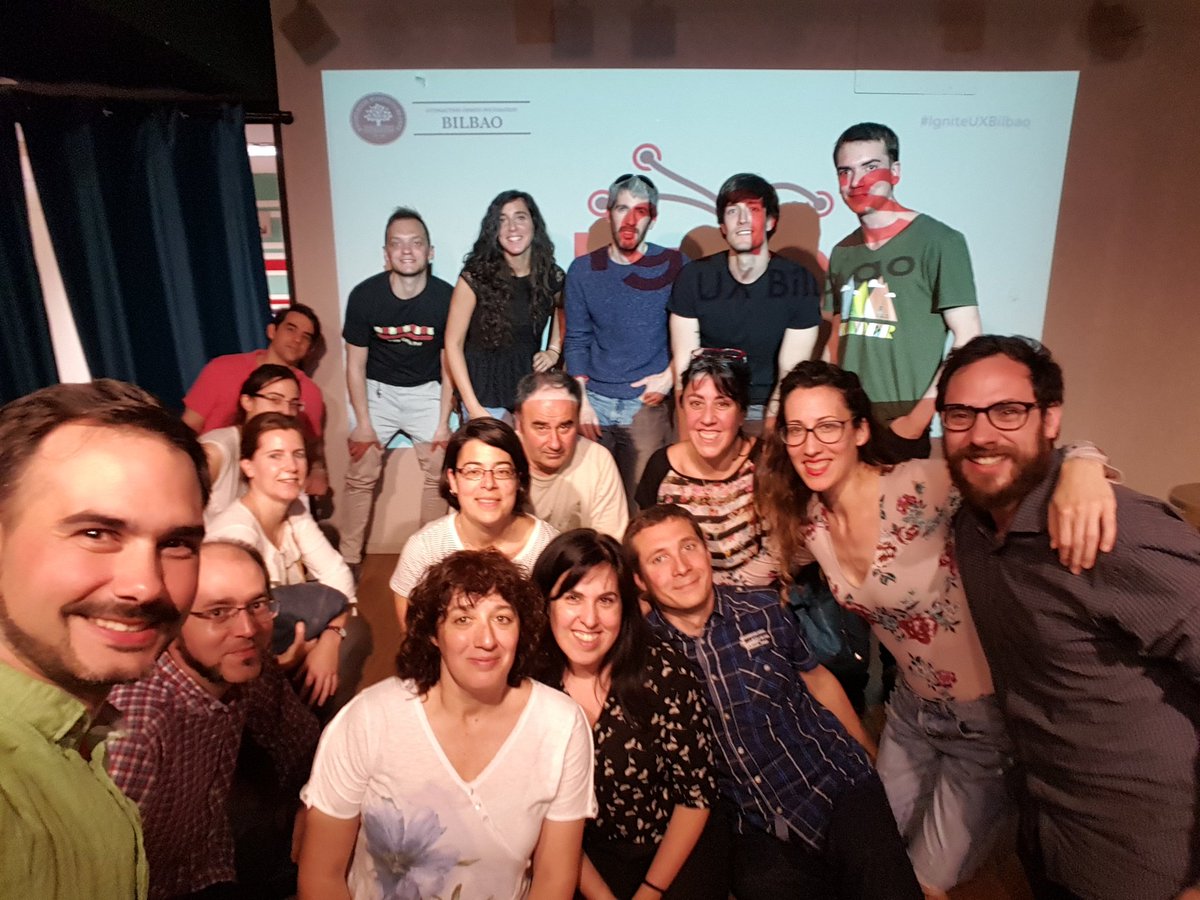 #IgniteUXBilbao muchas gracias a todos por asistir! Nos vemos en la siguiente!