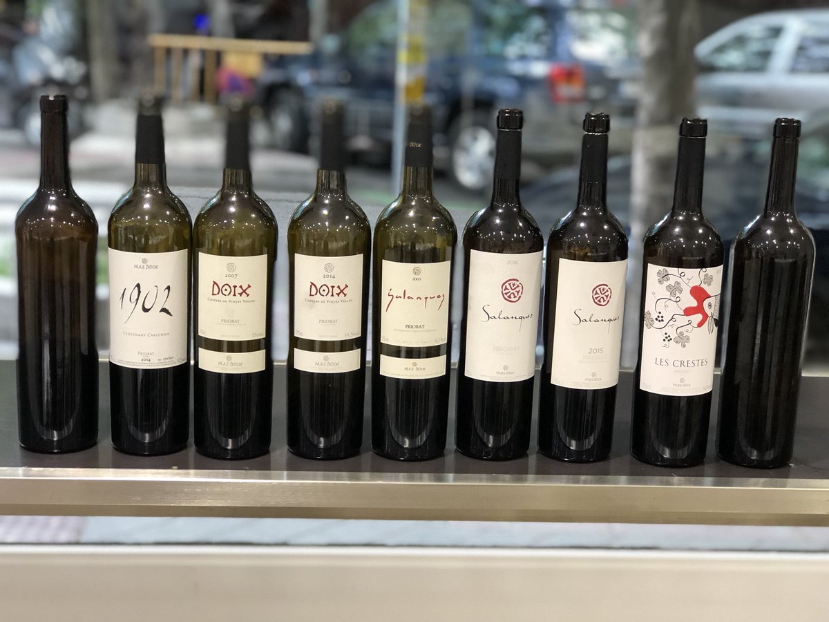 AlbertoMiguel76's tweet photo. Esencia de Priorato, Valentí Llagostera conjuga garnacha y cariñena, en un perfecto equilibrio. @masdoix deleite para los sentidos. https://t.co/VIicludSow